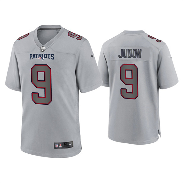 Men's New England Patriots #9 Matthew Judon Grey Atmosphere Fashion Stitched Game Jersey Men's New England Patriots #9 Matthew Judon Grey Atmosphere Fashion Stitched Game Jersey